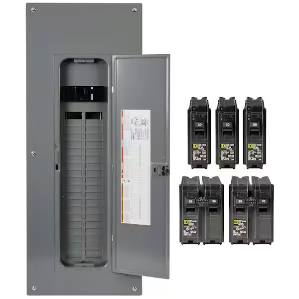 Residential breaker panel